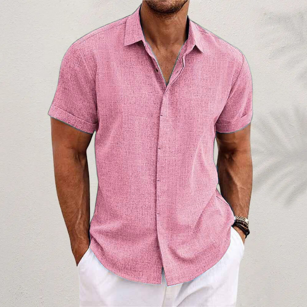 Jonathan-Camisa de lino clásica
