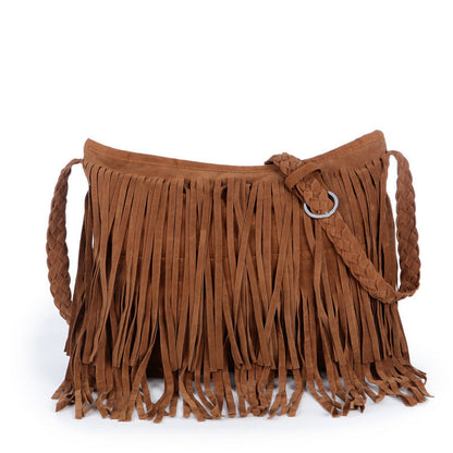 Laura-Bandolera con borlas