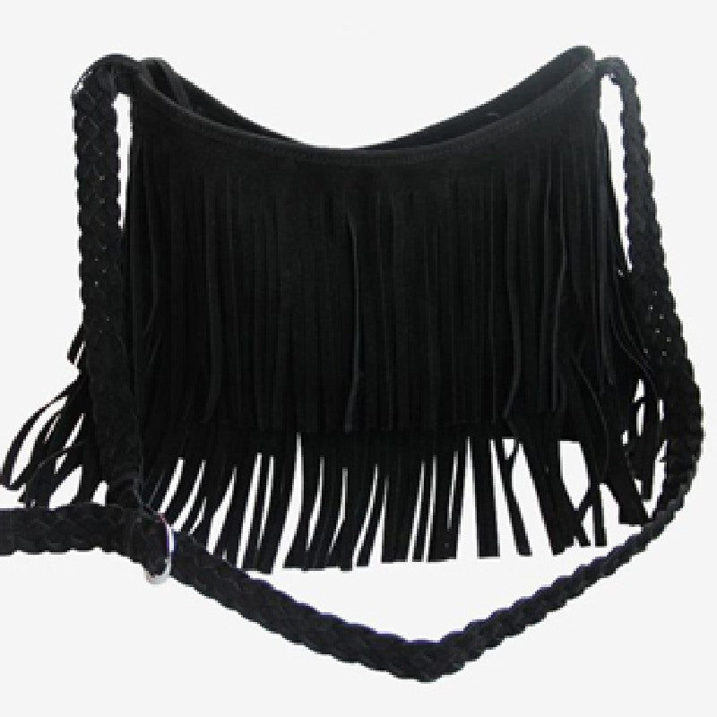 Laura-Bandolera con borlas