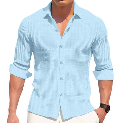 Carlos- Camisa de algodón elegante