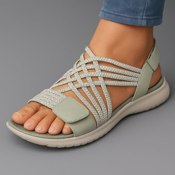 Bridget | Sandalias Tejidas de Confort