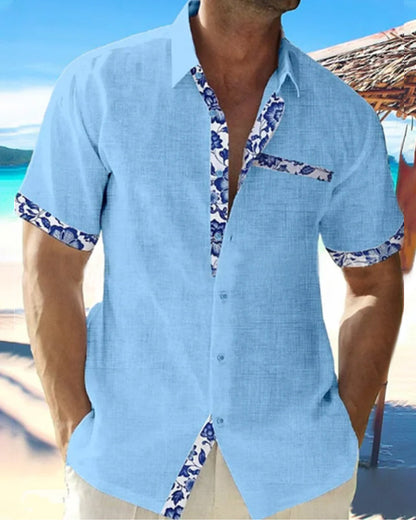 Francisco-Camisa de algodón y lino