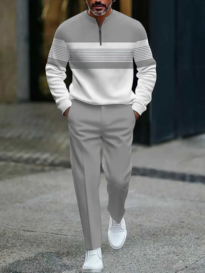 Albert-Conjunto para hombre: suéter y pantalón.