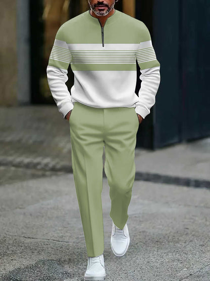 Albert-Conjunto para hombre: suéter y pantalón.