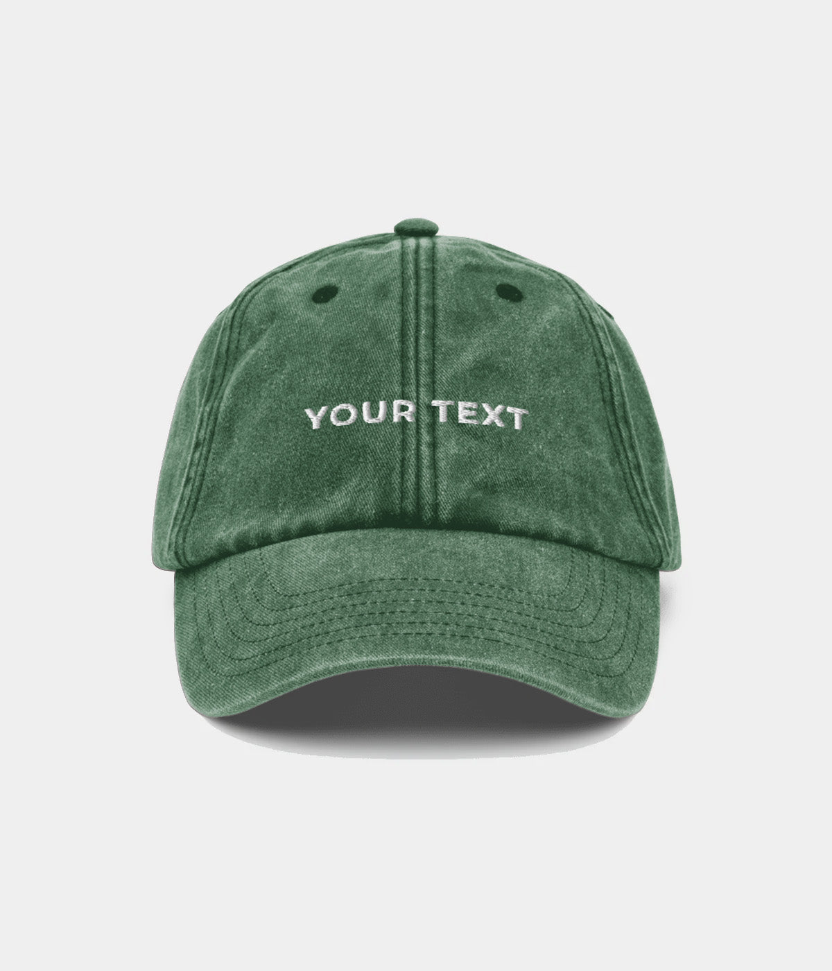 Gorra lavada personalizada.