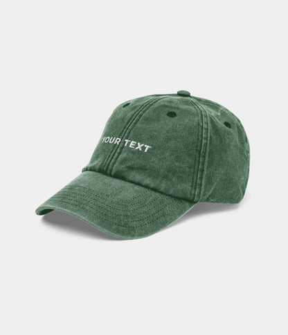 Gorra lavada personalizada.