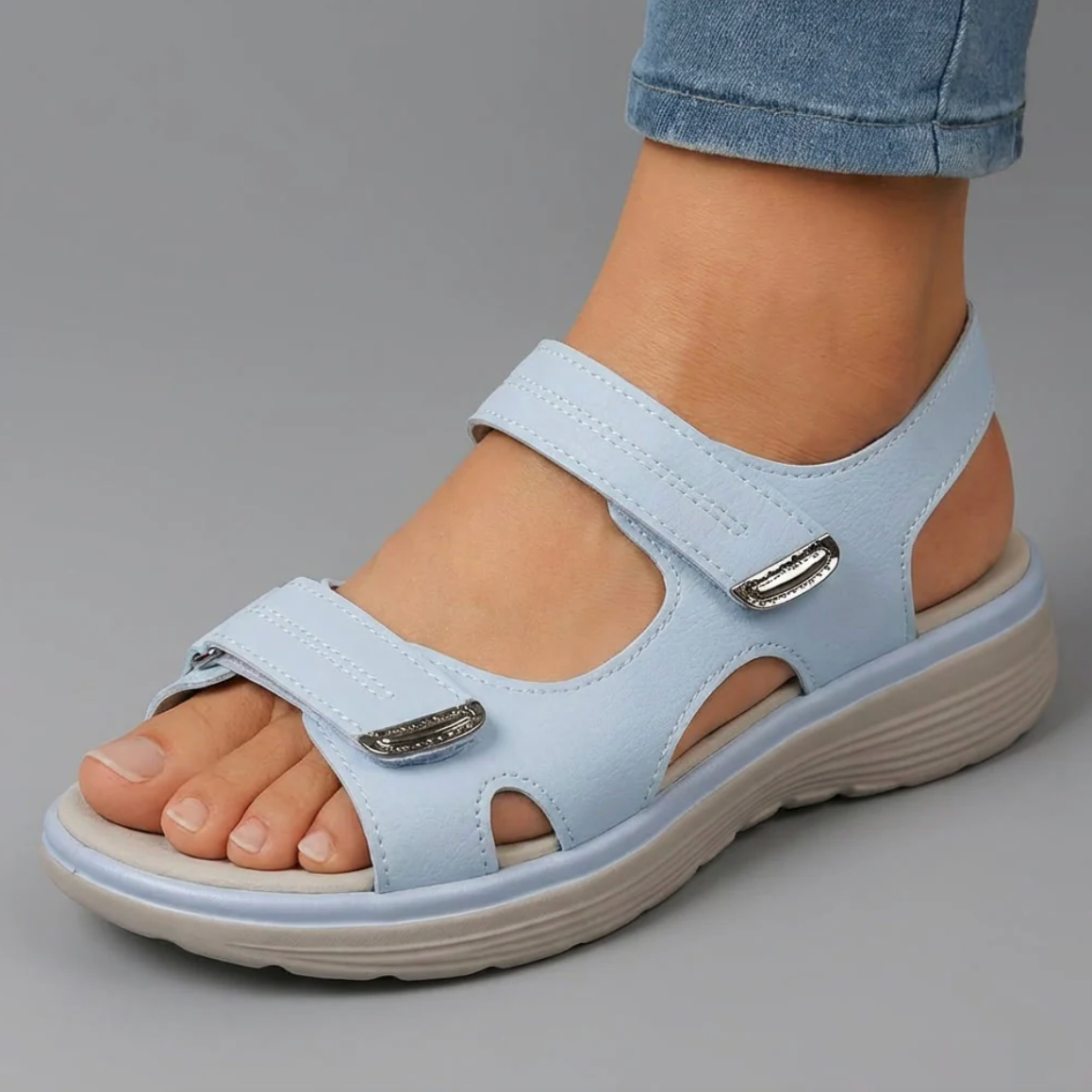 Noreen | Sandalias Ajustables de Confort