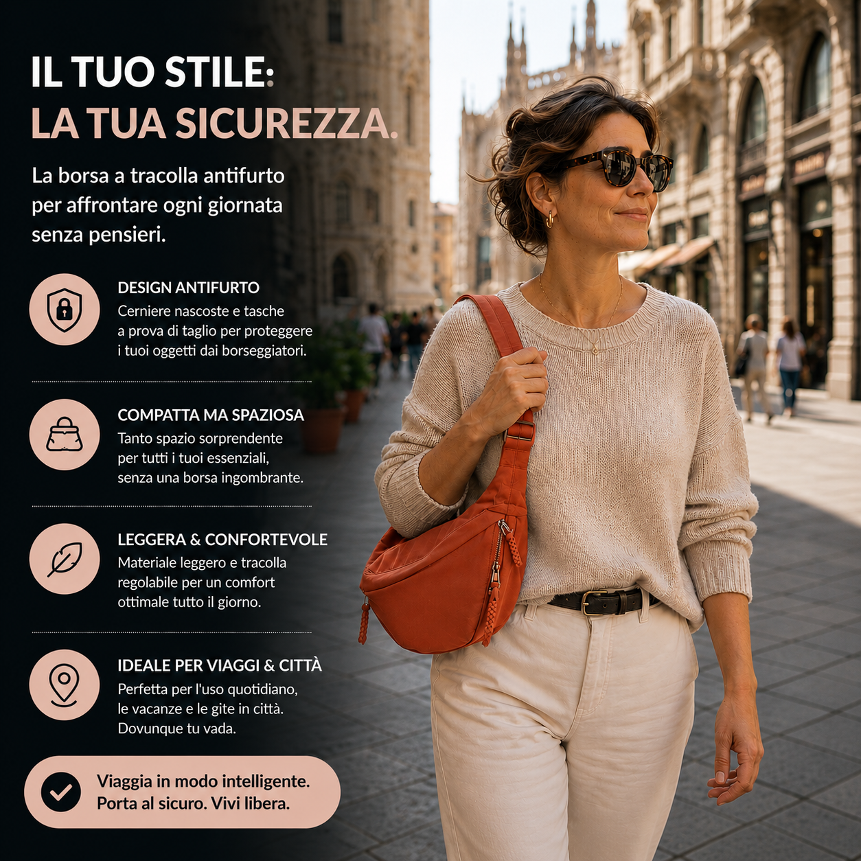 Gioi | Bolso de hombro naranja