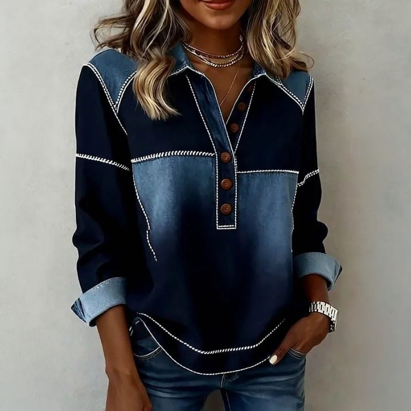 Ali-Blusa vintage casual