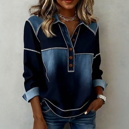 Ali-Blusa vintage casual
