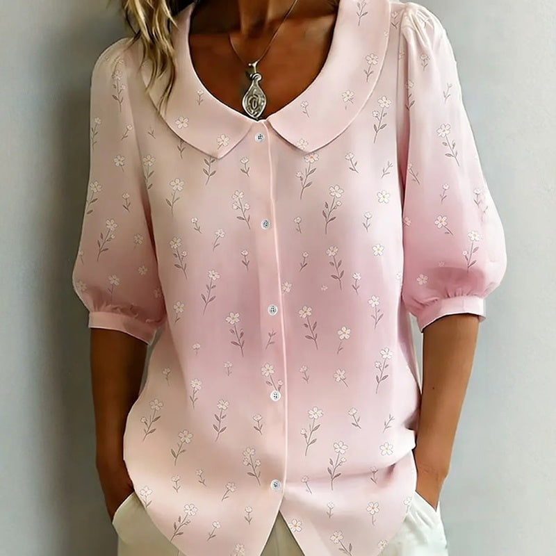 vintage con estampado floral