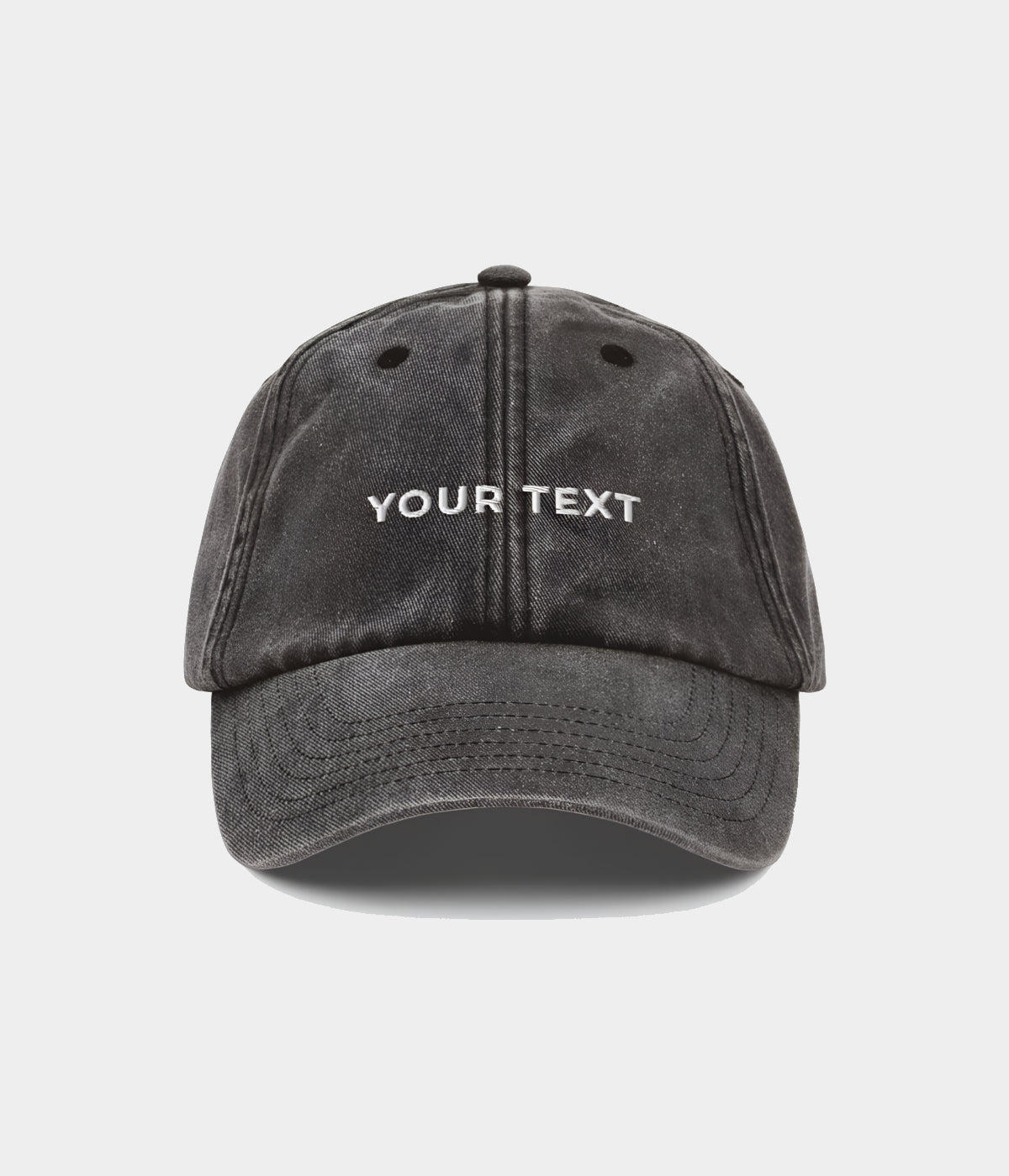 Gorra lavada personalizada.