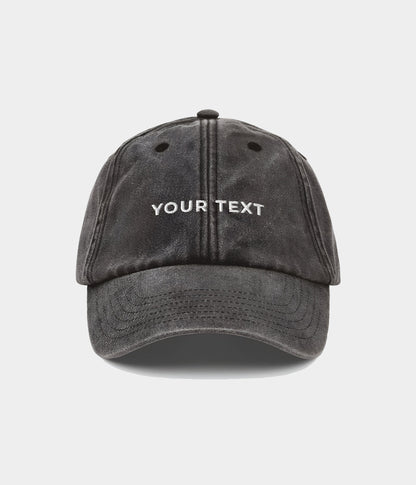 Gorra lavada personalizada.
