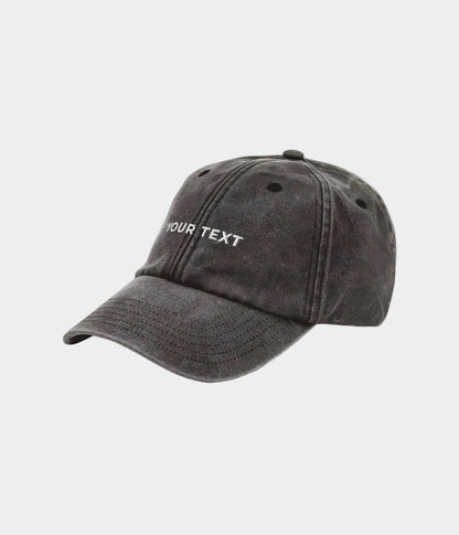 Gorra lavada personalizada.