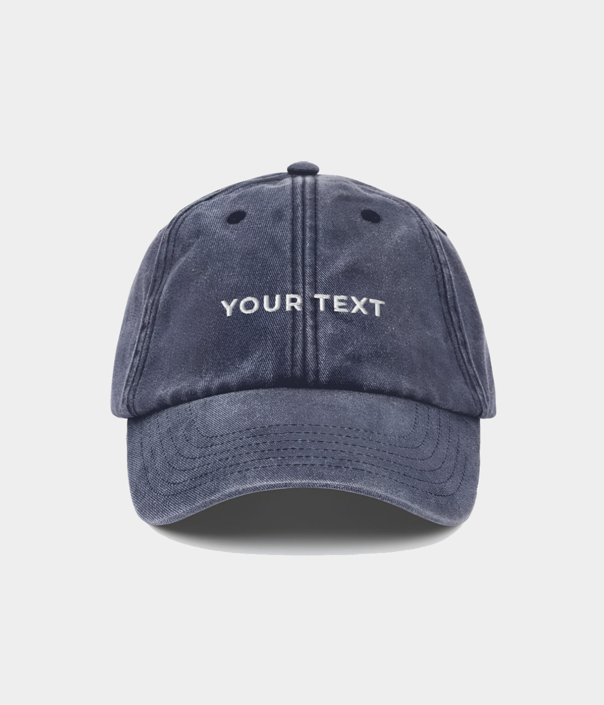 Gorra lavada personalizada.