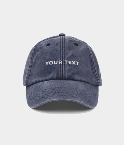 Gorra lavada personalizada.