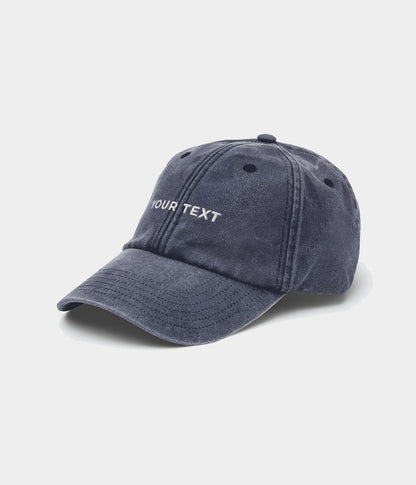 Gorra lavada personalizada.