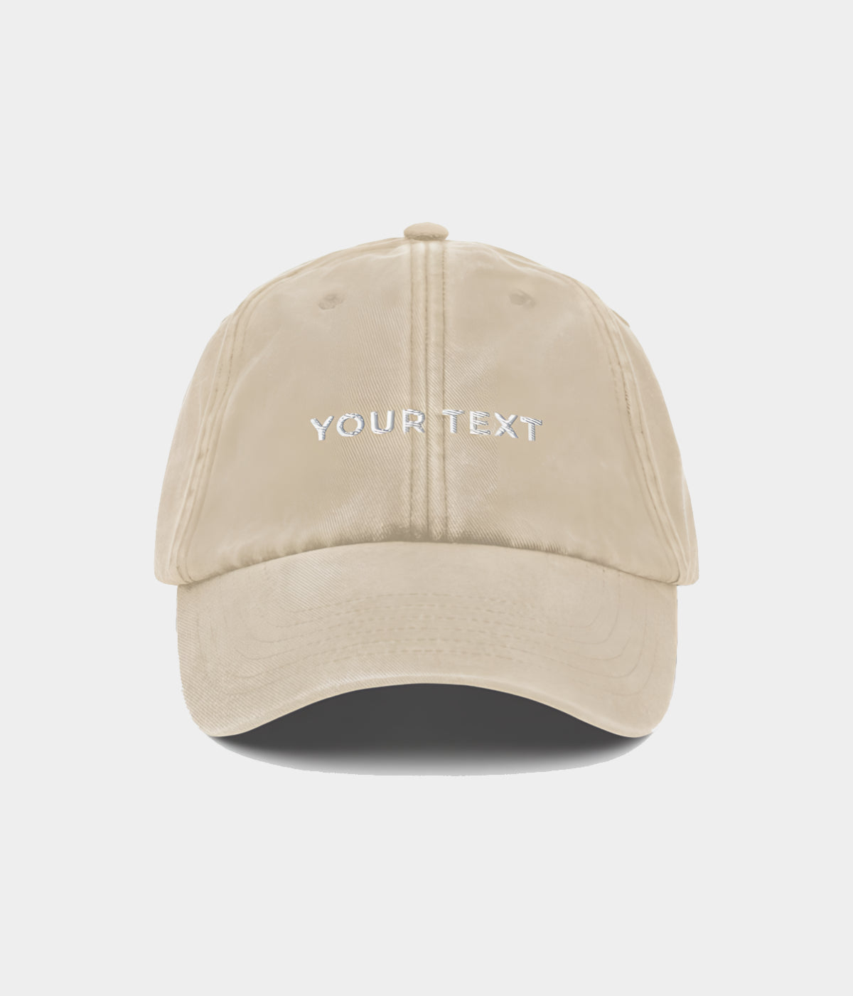 Gorra lavada personalizada.