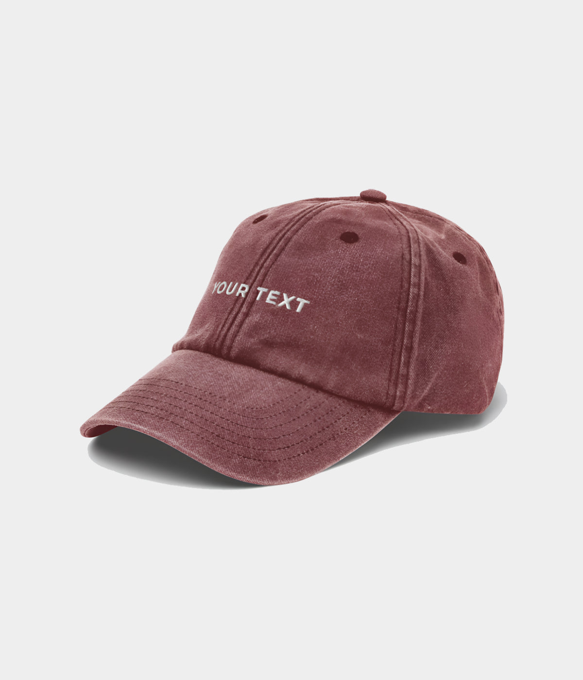 Gorra lavada personalizada.