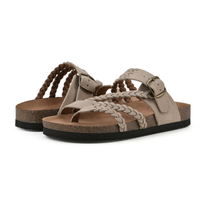 Everett | Sandalias Trenzadas de Confort