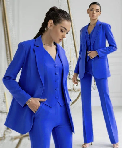 Lia-Traje "Safira" (chaqueta, pantalón y chaleco)