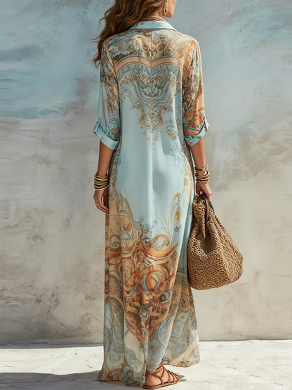 Serena-Vestido tipo camisa