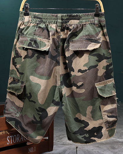 Juan- Cargo de camuflaje con tachuelas