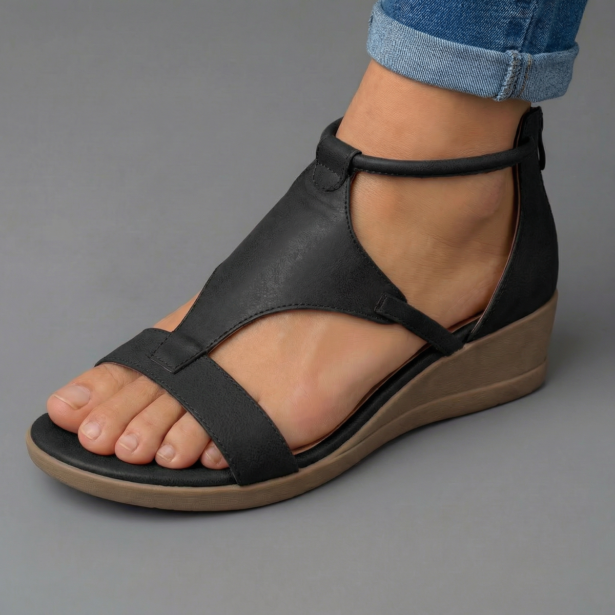 Marguerite | Sandalias de Cuña con Soporte