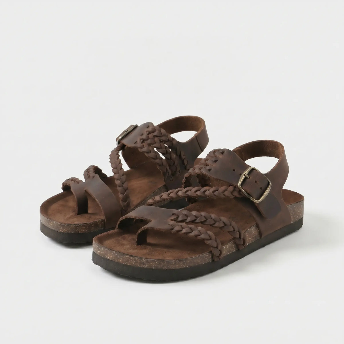 Everett | Sandalias Trenzadas de Confort