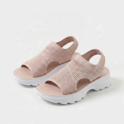 Brenna | Sandalias Acolchadas sin Cordones