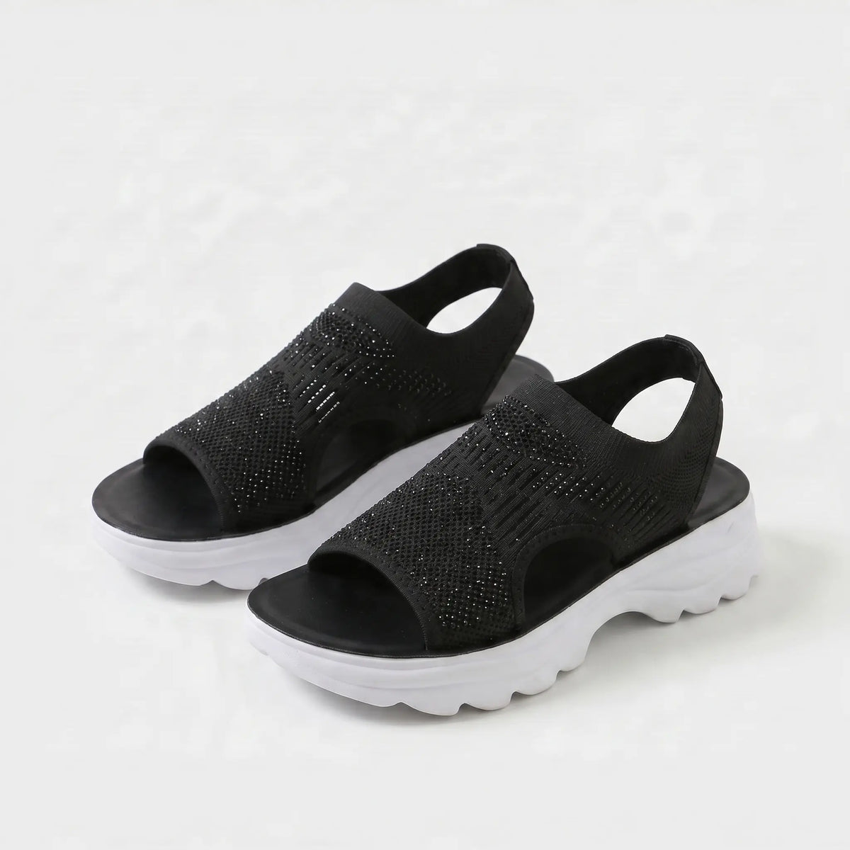 Brenna | Sandalias Acolchadas sin Cordones