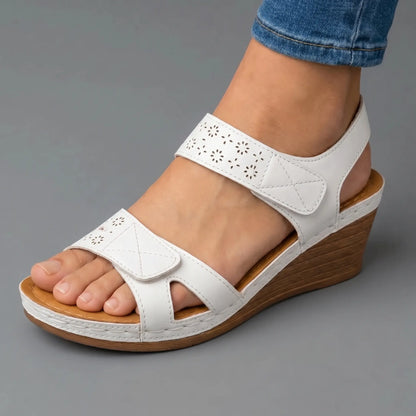 Prudy | Sandalias de Cuña Acolchadas