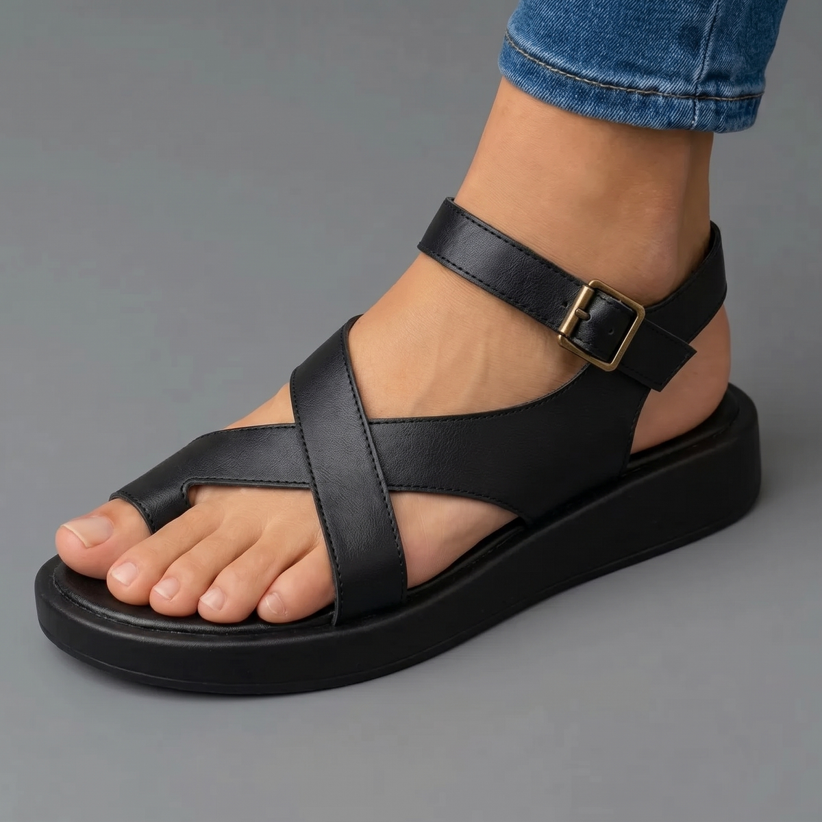 Constance | Sandalias Acolchadas de Confort
