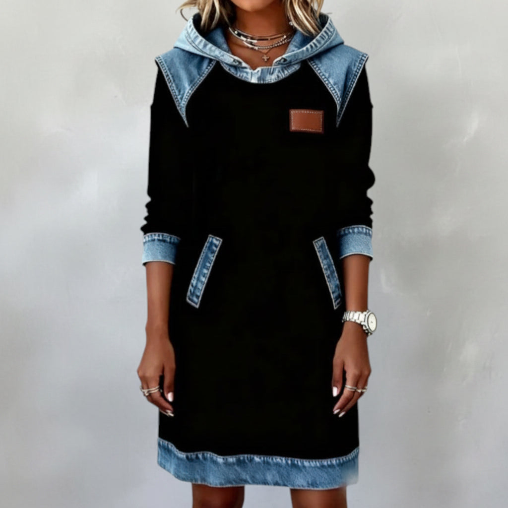 Noe-Vestido con Capucha