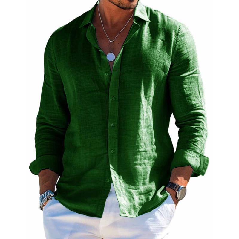 Manue- Camisa elegante en tejido transpirable