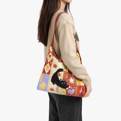 Bolso bandolera Mirano Cat Art