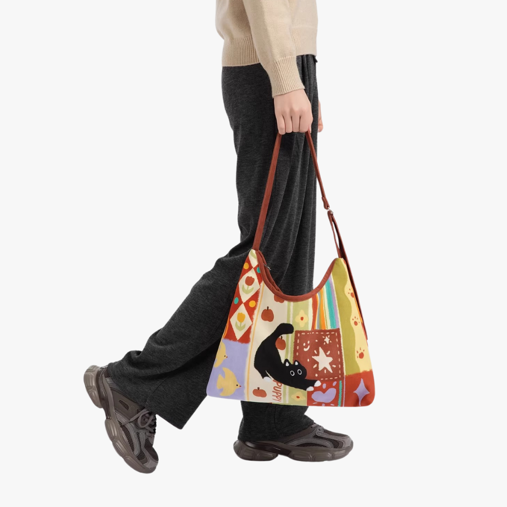 Bolso bandolera Mirano Cat Art