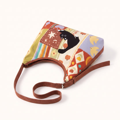 Bolso bandolera Mirano Cat Art