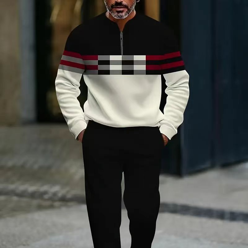 Albert-Conjunto para hombre: suéter y pantalón.