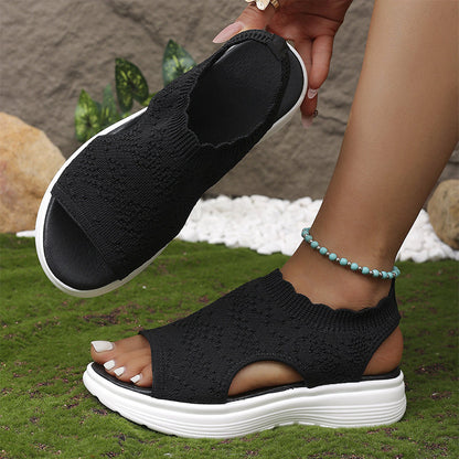 Prisca | Sandalias Acolchadas de Confort