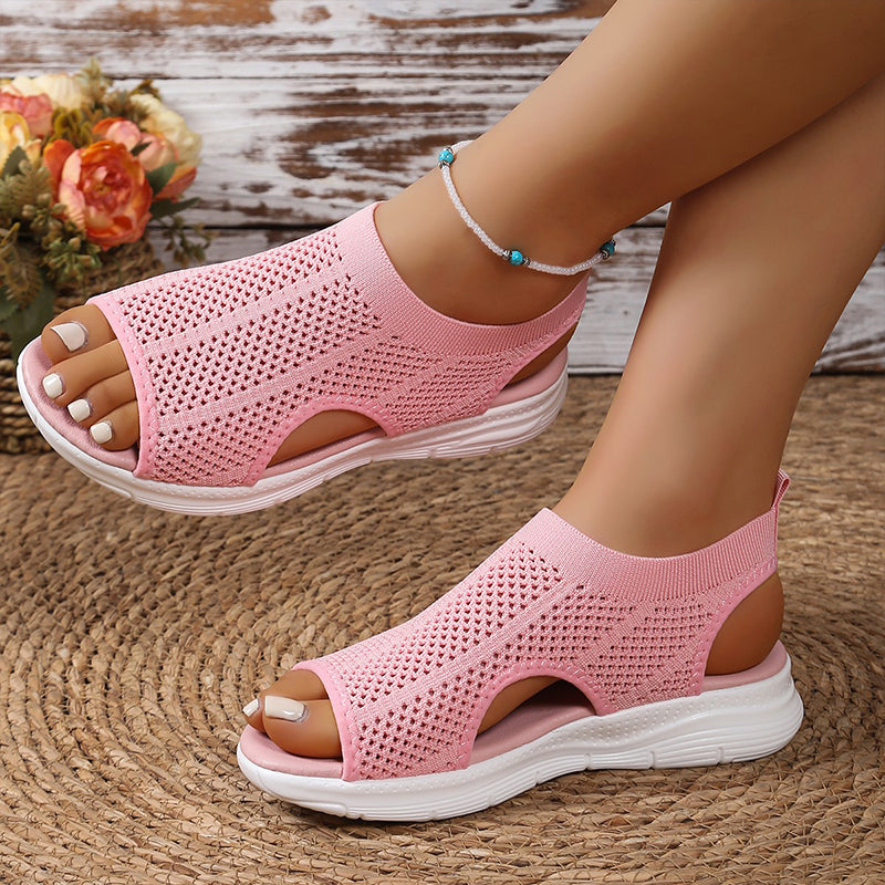 Elara | Sandalias Acolchadas de Confort