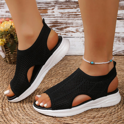Elara | Sandalias Acolchadas de Confort