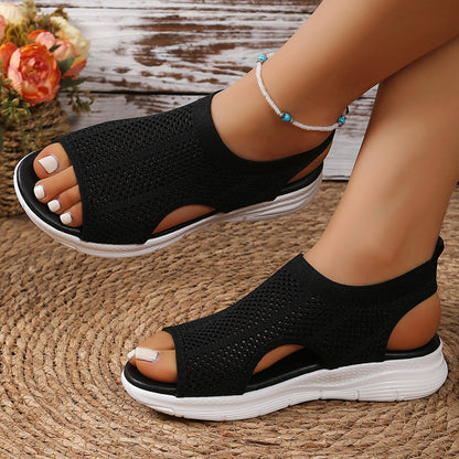 Elara | Sandalias Acolchadas de Confort