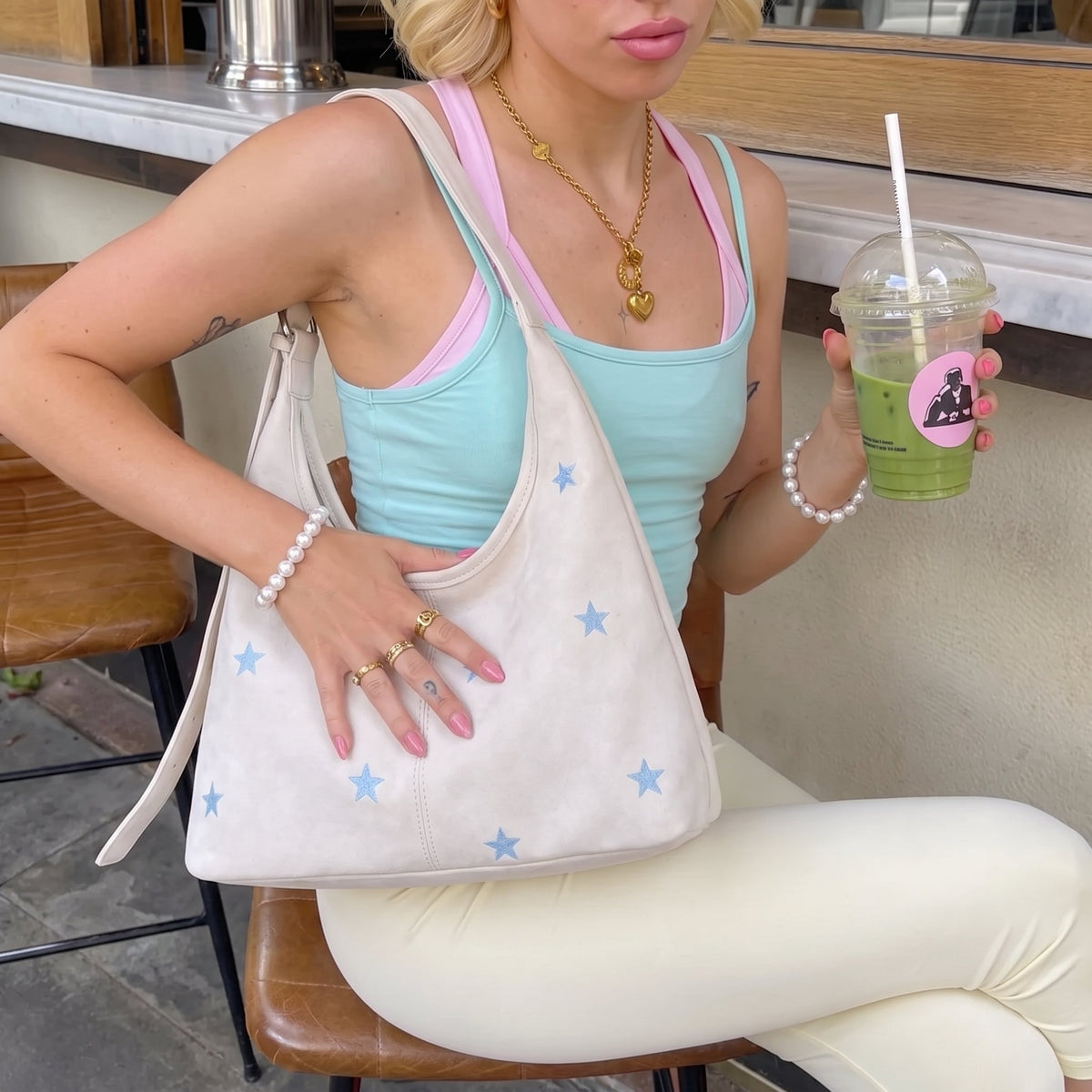 Bolso de hombro Celestéa Star